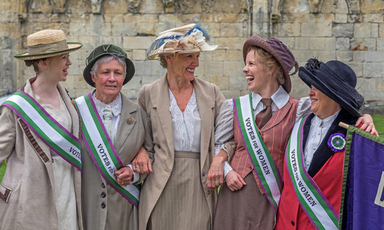 Soldiers in petticoats: 100 years of women’s right to vote