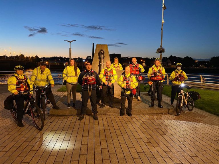 Volunteers patrol with Limerick Treaty Suicide Prevention