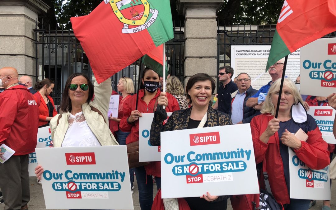 “Our communities are not for sale”