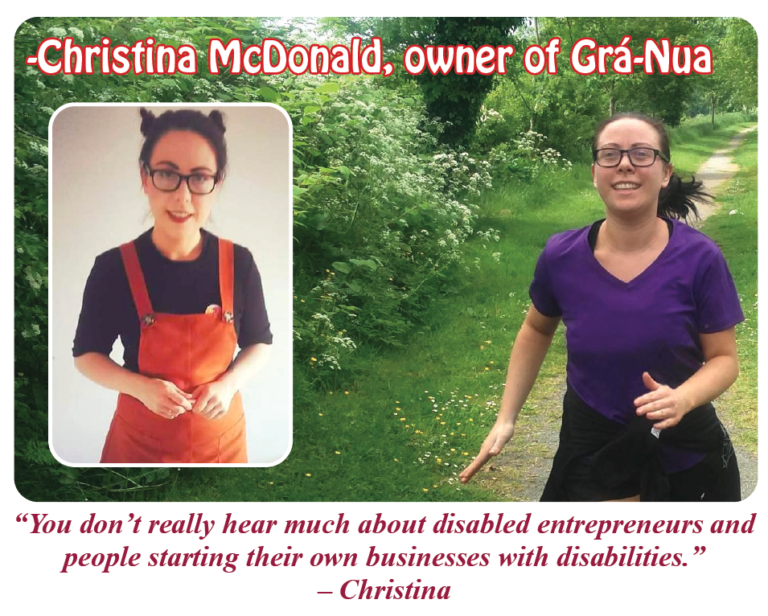 “If they did it, so can I” – Christina McDonald, owner of Grá-Nua