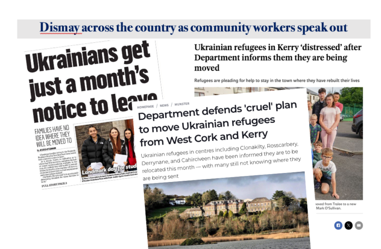 Moving Ukrainians is putting them out of jobs, splitting friendships and undermining integration