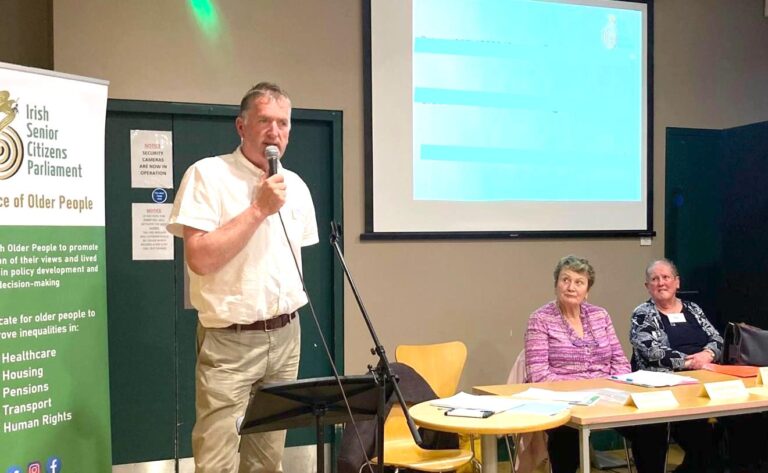 Senior Citizens Parliament co-ordinator Pat Mellon has solutions to rural poverty