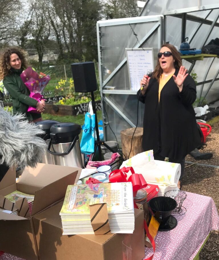 Togher project founder Mandie Rekaby now has 90 people gardening