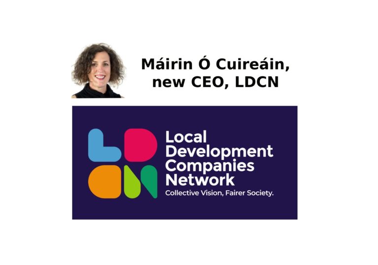 Máirin is new CEO of the Local Development Companies Network