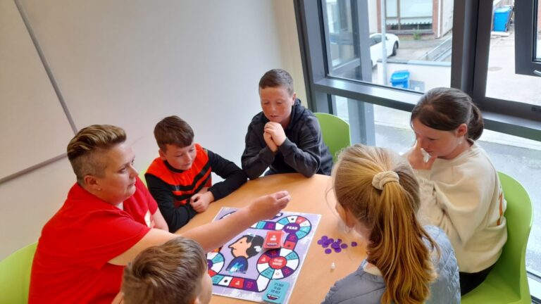 Popular ‘No Shame Board Game’ gets young Travellers talking