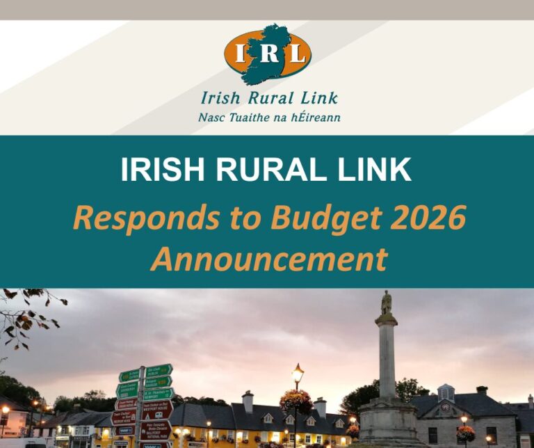 Community development increases not enough, says Irish Rural Link