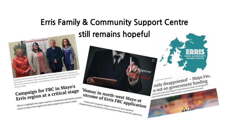 Erris should be part of the Family Resource Centre Programme