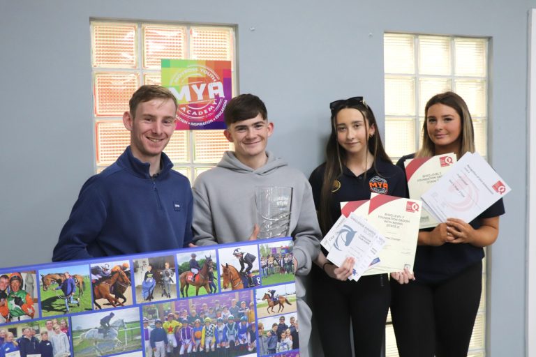 Record-setting Limerick jockeys and equine students receive awards